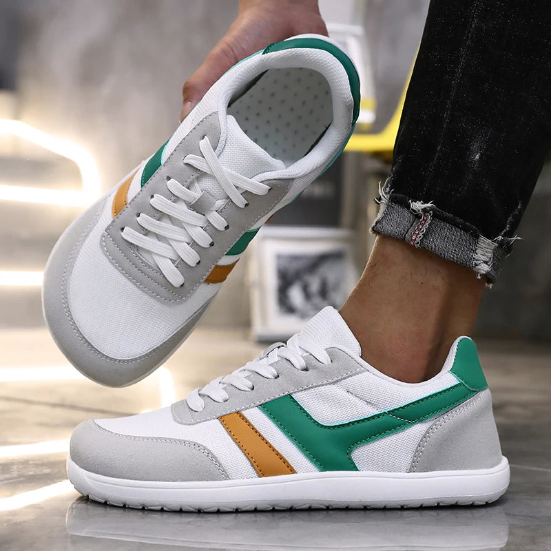 Wide Shoes Anti Slip Lightweight Breathable Running Shoes Minimalist Barefoot Cross Training Shoe Anti Slip Toe Walking Shoes Pi-Mart