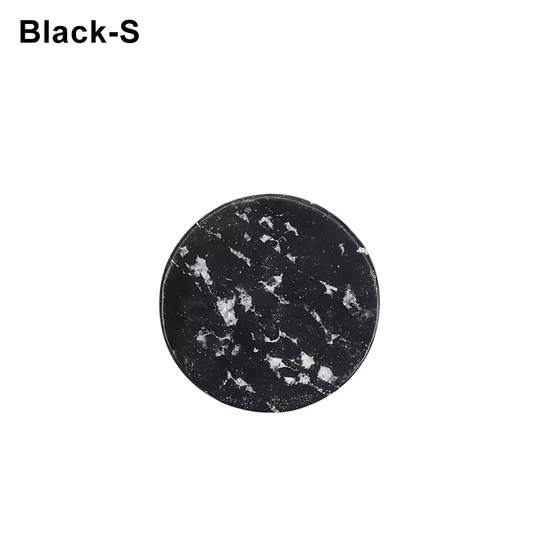 Glue Pallet Eyelashes Extensions Pink Green Jade Stone Reusable False Eye Lashes Adhesive Pallet Pad Holder Makeup Accessories Pi-Mart