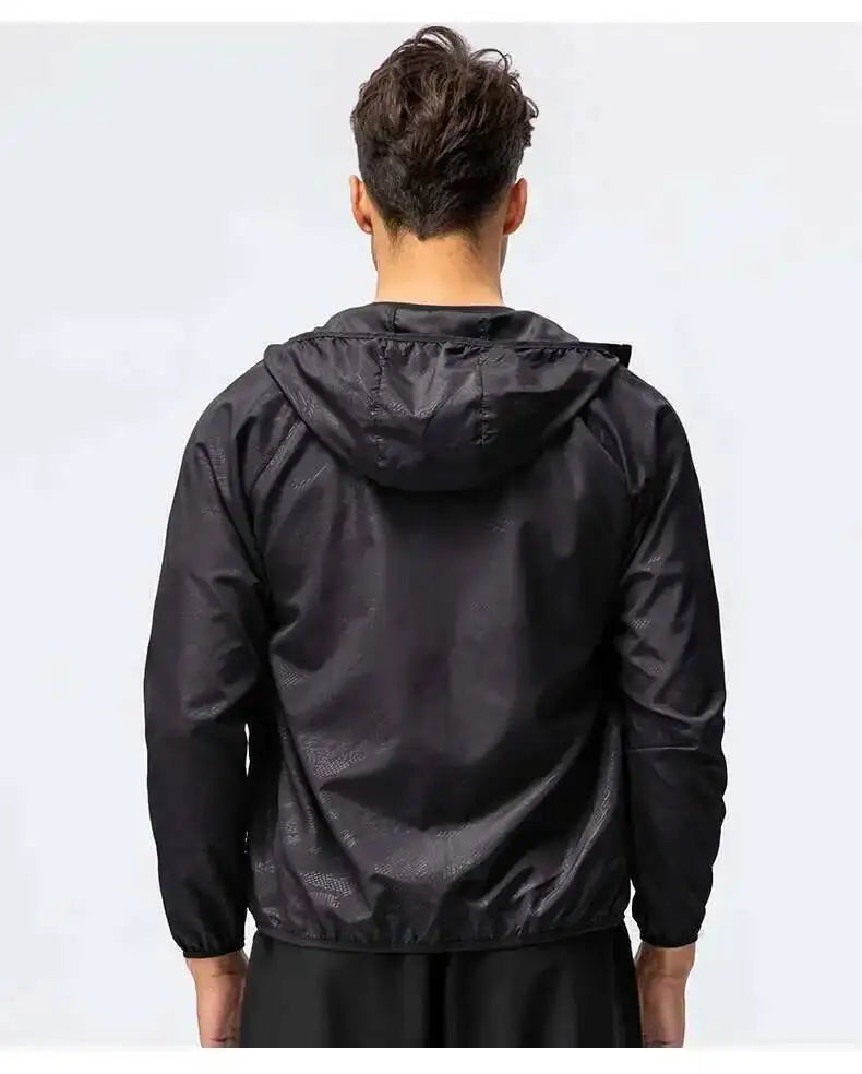 Fishing Rain Wind Breaker Coat For Men Women Waterproof Jacket Hiking Climbing Clothes Sun Protection Quick Dry Rain Coat Pi-Mart
