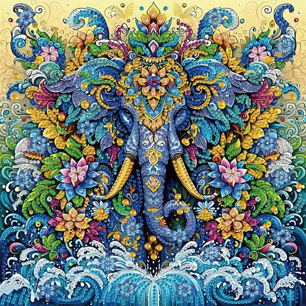 5D DIY Partial Special Shaped Drill Diamond Painting Kit Animal Decoration Pi-Mart