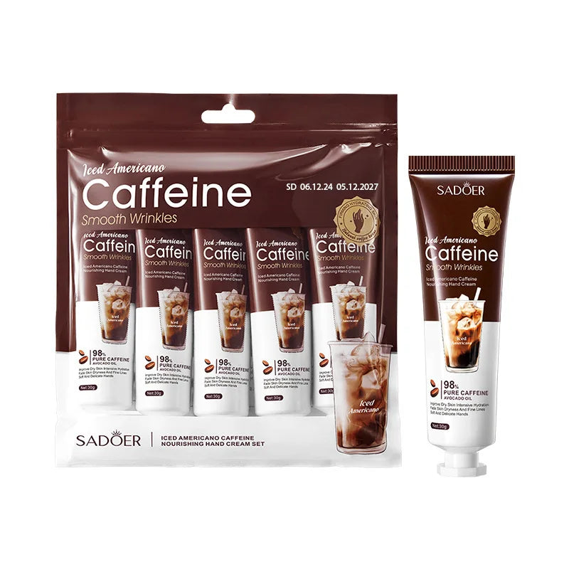 Iced Americano Coffee Hand Cream Set Deeply Moisturizes and Protects Hands in Autumn and Winter Pi-Mart