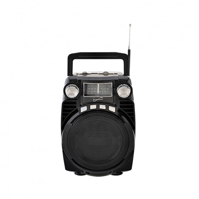 Supersonic Bluetooth Portable 4 Band Radio in Black LuxuryLifeWay Online Store
