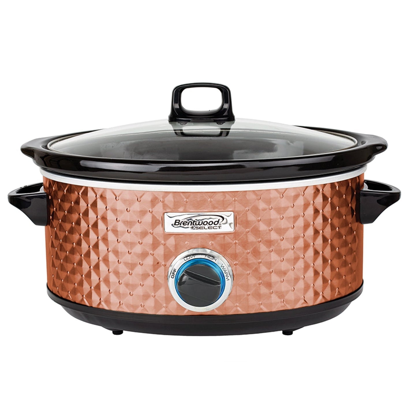 Brentwood Select 7 Quart Slow Cooker in Copper LuxuryLifeWay Online Store
