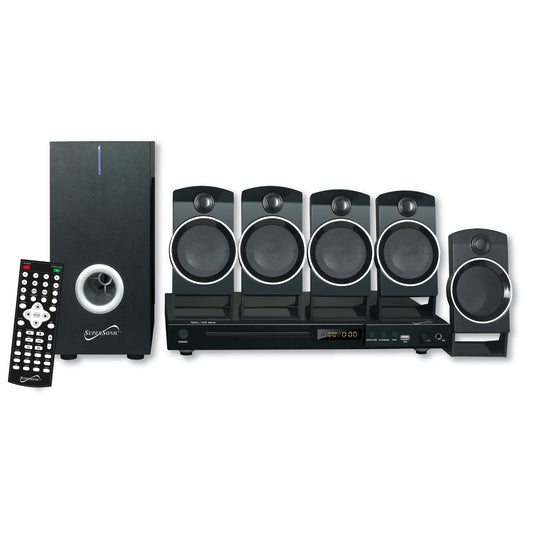 Supersonic 5.1 Channel DVD Home Theater System with USB Input and Karaoke Function LuxuryLifeWay Online Store