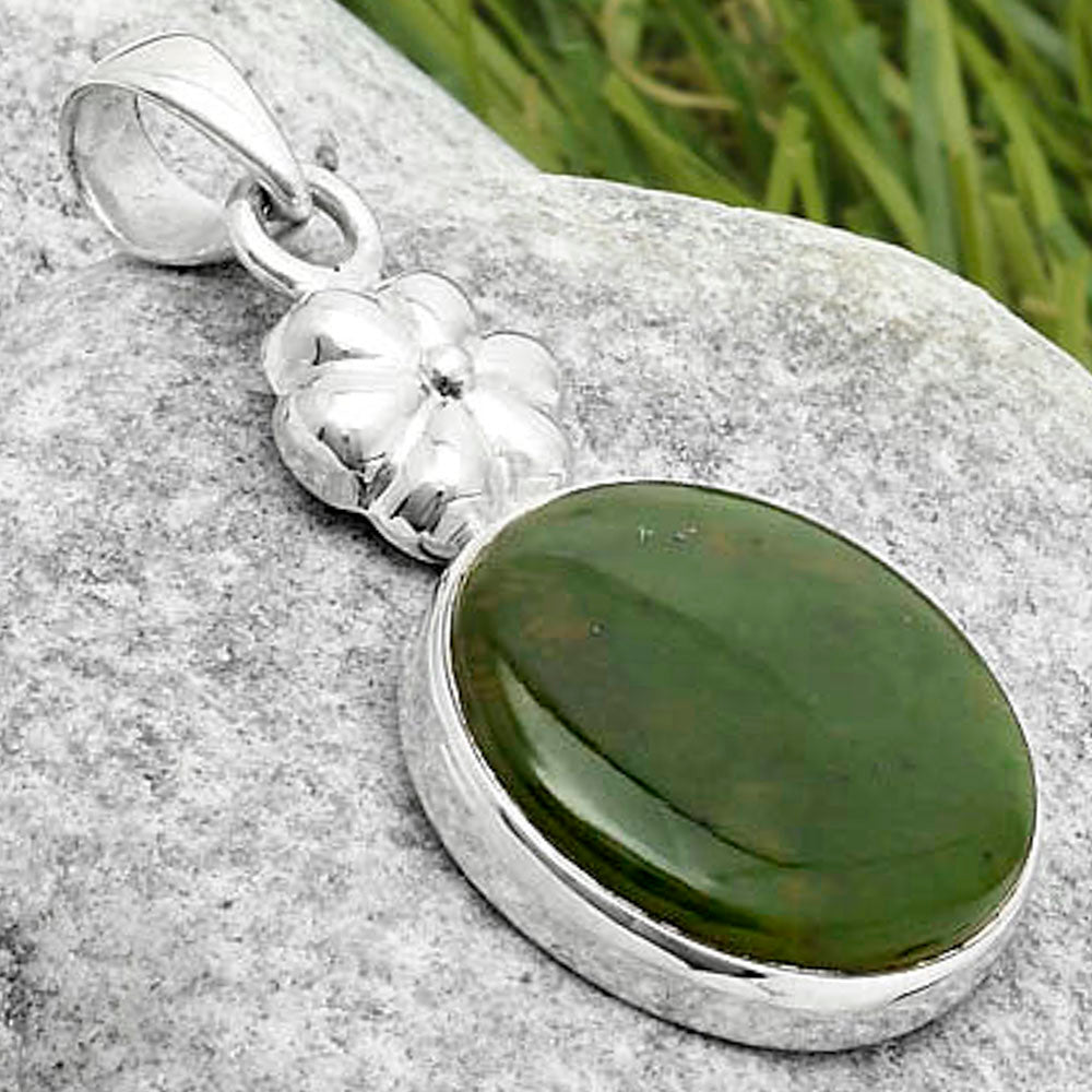 Natural Chrome Chalcedony Pendant P-1308 SDP117625 LuxuryLifeWay Online Store