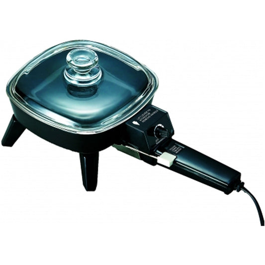 Brentwood 6 in. Electric Skillet with Glass Lid LuxuryLifeWay Online Store