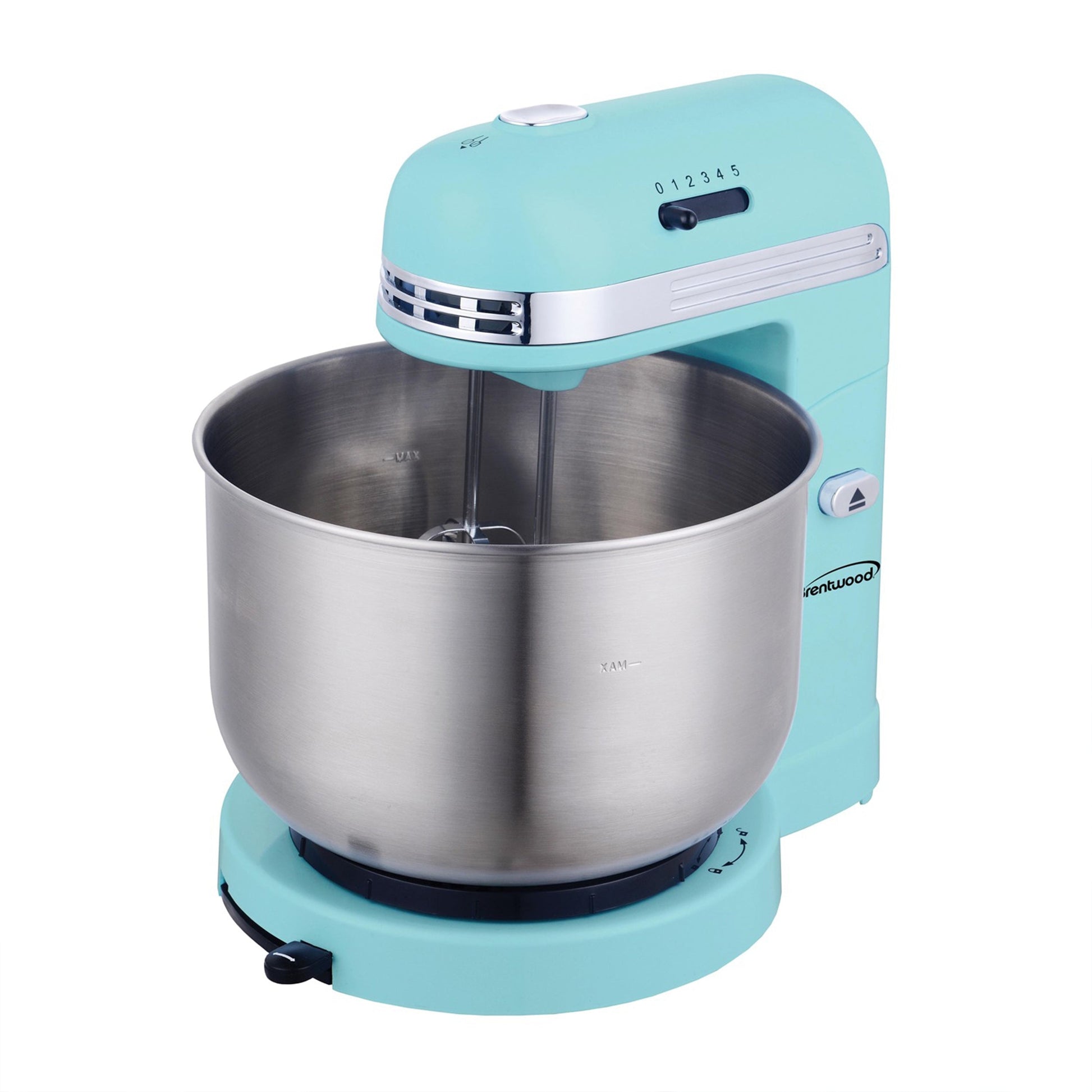 Brentwood 5 Speed Stand Mixer with 3.5 Quart Stainless Steel Mixing Bowl in Blue LuxuryLifeWay Online Store