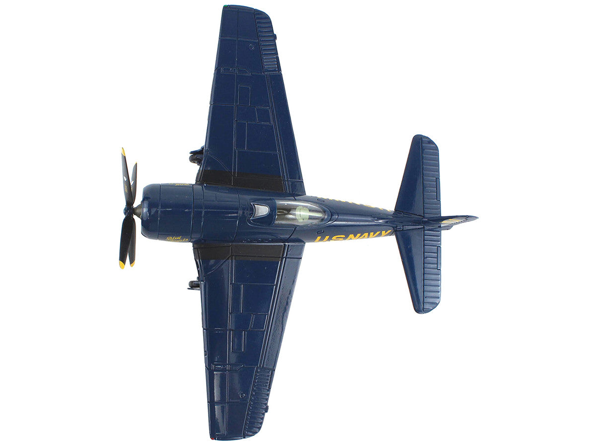 Grumman F8F Bearcat Fighter Aircraft "Blue Angels #2" (1946) United States Navy "SkyMax Models" Series 1/72 Diecast Model by Hobby Master LuxuryLifeWay Online Store