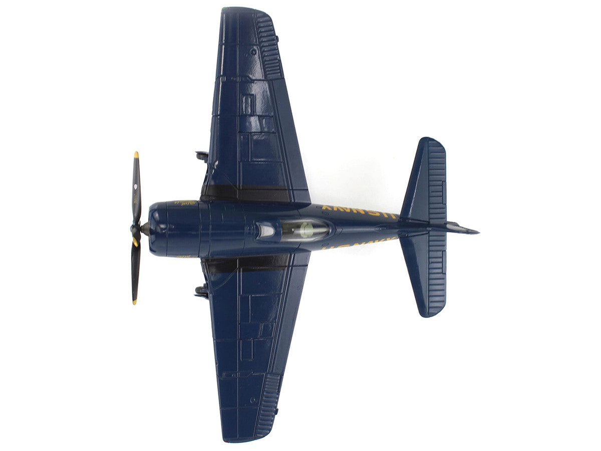 Grumman F8F Bearcat Fighter Aircraft "Blue Angels (#1-5 decals)" (1946) United States Navy "SkyMax Models" Series 1/72 Diecast Model by Hobby Master LuxuryLifeWay Online Store