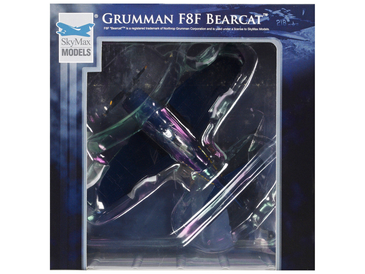 Grumman F8F Bearcat Fighter Aircraft "Blue Angels (#1-5 decals)" (1946) United States Navy "SkyMax Models" Series 1/72 Diecast Model by Hobby Master LuxuryLifeWay Online Store