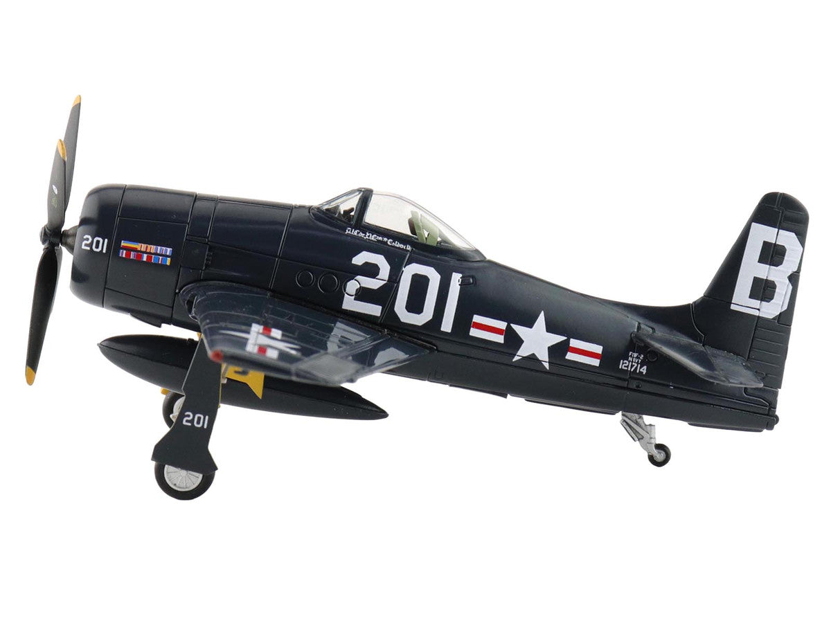 Grumman F8F-2P Bearcats Fighter Aircraft "121714 Duxford (Restored Plane)" (2014) United States Navy "SkyMax Flying Heroes" 1/72 Diecast Model by Hobby Master LuxuryLifeWay Online Store