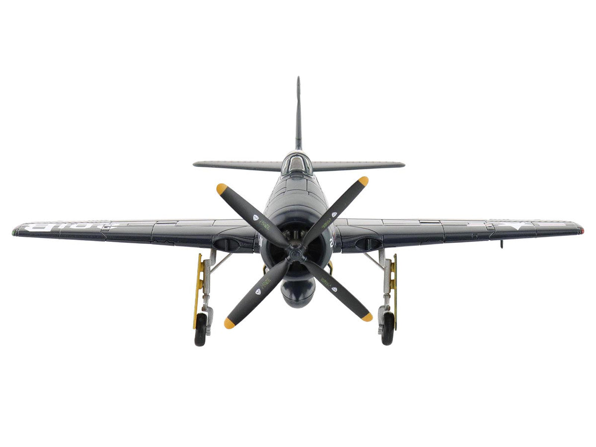 Grumman F8F-2P Bearcats Fighter Aircraft "121714 Duxford (Restored Plane)" (2014) United States Navy "SkyMax Flying Heroes" 1/72 Diecast Model by Hobby Master LuxuryLifeWay Online Store