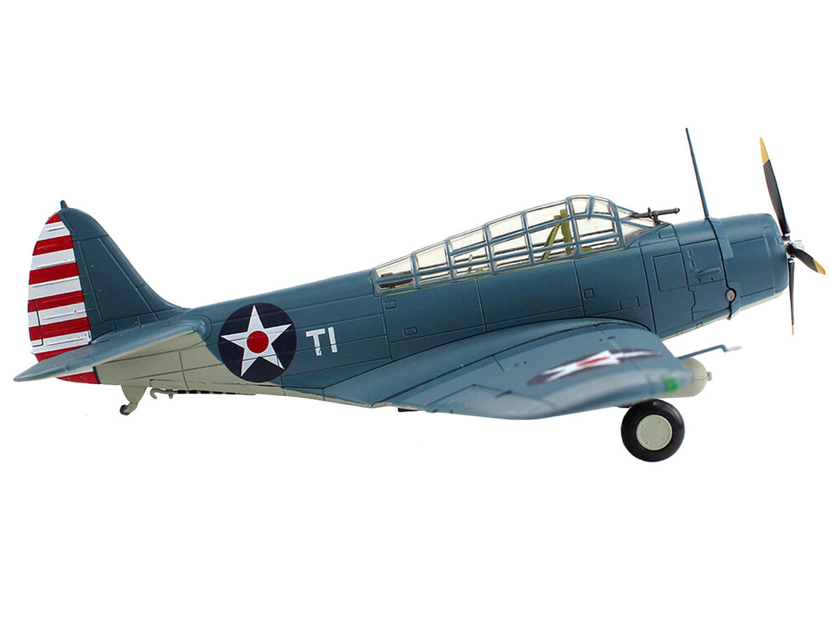 Douglas TBD-1 Devastator Bomber Aircraft "Lt. Cdr. James Brett VT-2 USS Lexington" (1942) United States Navy "SkyMax Models" Series 1/72 Diecast Model by Hobby Master LuxuryLifeWay Online Store