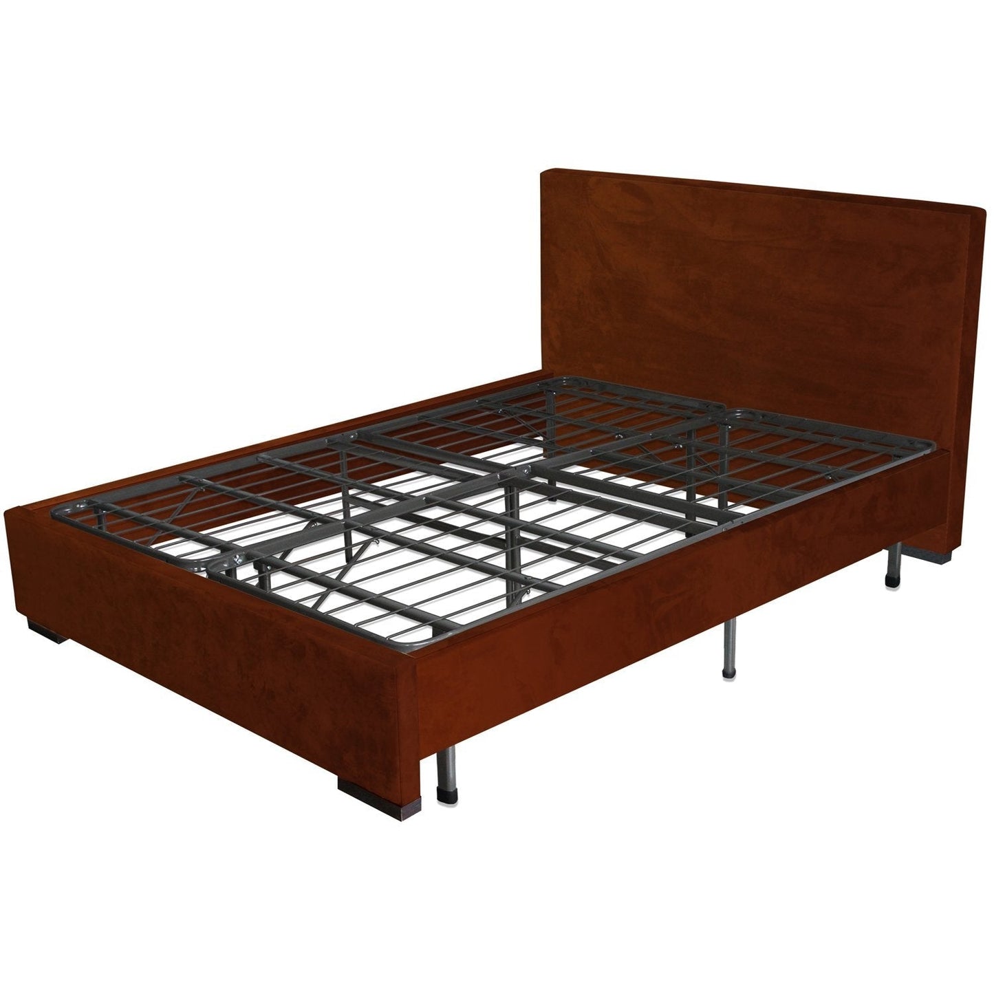 Twin Extra Long Metal Platform Bed Frame with Storage Space LuxuryLifeWay Online Store
