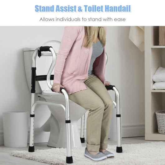 One-Button Folding Aluminum Walking Frame Walker LuxuryLifeWay Online Store