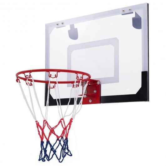 Over-The-Door Mini Basketball Hoop Includes Basketball and 2 Nets - Color: Multicolor LuxuryLifeWay Online Store