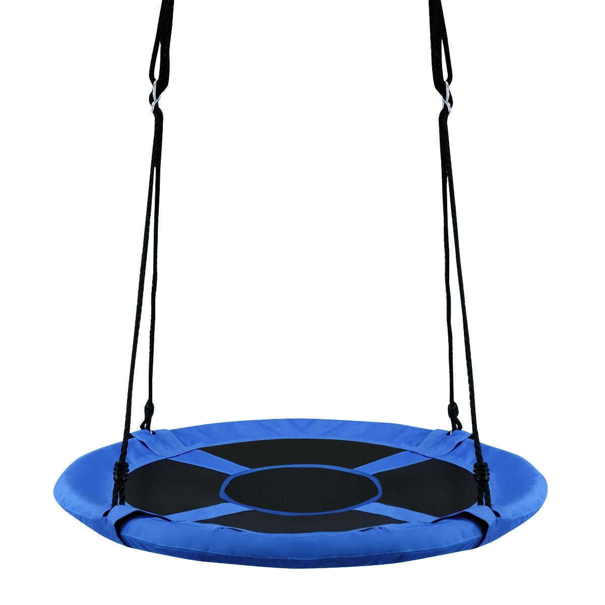 40 Inch Flying Saucer Tree Swing Indoor Outdoor Play Set-Blue - Color: Blue LuxuryLifeWay Online Store