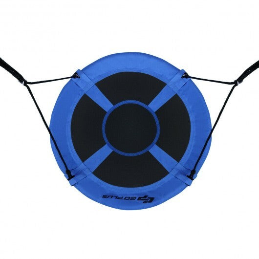 40 Inch Flying Saucer Tree Swing Indoor Outdoor Play Set-Blue - Color: Blue LuxuryLifeWay Online Store