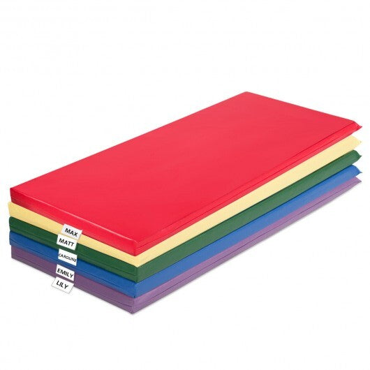 5 Pack 2 Inch Toddler Thick Rainbow Rest Nap Mats LuxuryLifeWay Online Store