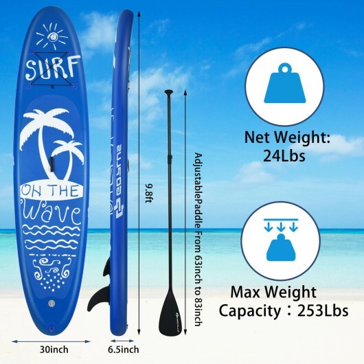Inflatable & Adjustable Stand Up Paddle Board-S LuxuryLifeWay Online Store