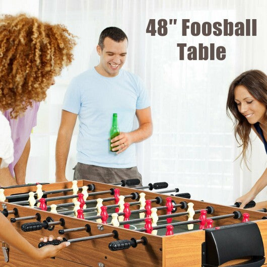48 Inch 3-In-1 Multi Combo Game Table with Soccer for Game Rooms LuxuryLifeWay Online Store