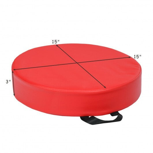 6 Pieces 15 Inch Round Toddler Floor Cushions for Kids-Multicolor