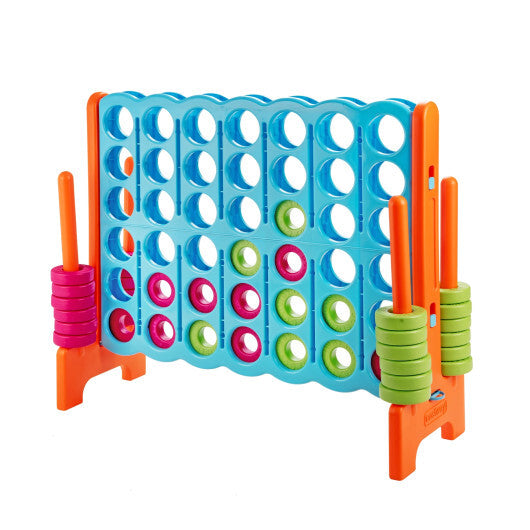 4 in A Row 4-to-Score Giant Jumbo Game Set for Family Party Holiday LuxuryLifeWay Online Store