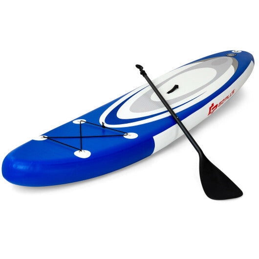 11 Feet Adjustable Inflatable Stand up Paddle SUP Surfboard with Bag