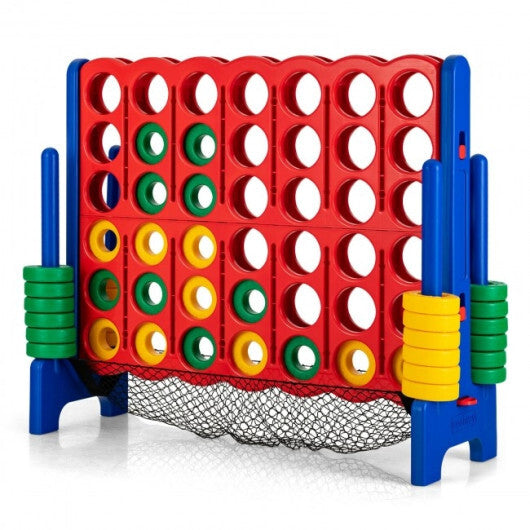 4-to-Score Giant Game Set with Net Storage-Blue LuxuryLifeWay Online Store