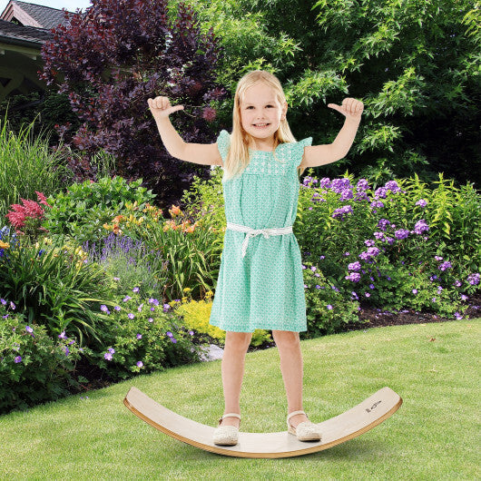 12 Inch Wobble Board for Balance Training-Natural LuxuryLifeWay Online Store