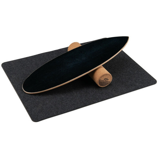 Balance Board Trainer for Core Strength-Black LuxuryLifeWay Online Store