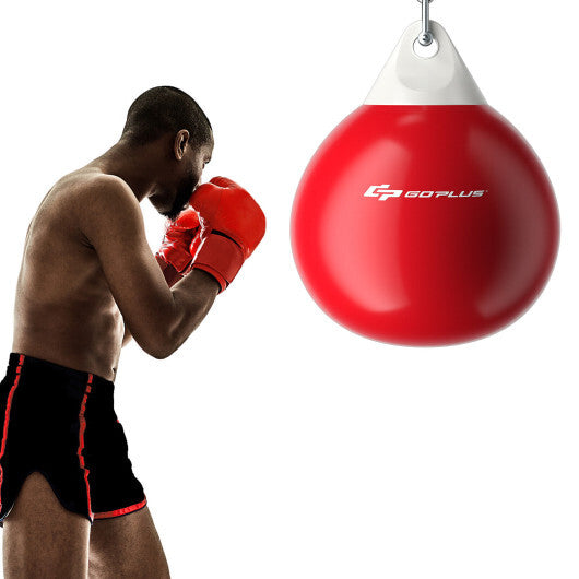 18 Inch 110 Pound Heavy Punching Water Aqua Bag with Adjustable Metal Chain-Black LuxuryLifeWay Online Store