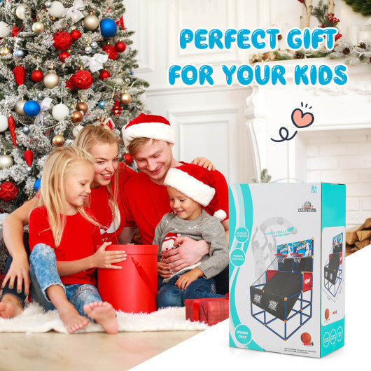 Kids Arcade Basketball Game Set with 4 Basketballs and Ball Pump LuxuryLifeWay Online Store