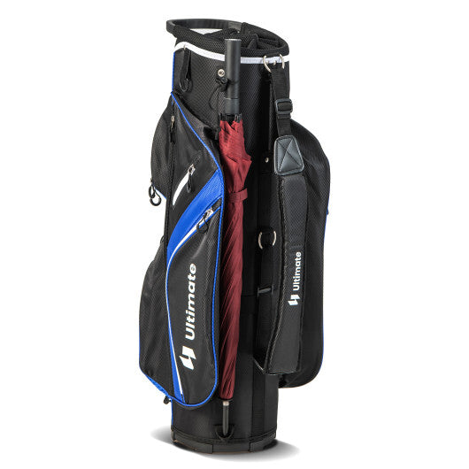 Golf Cart Bag with 14 Way Top Dividers-Blue LuxuryLifeWay Online Store