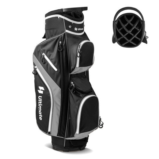 Golf Cart Bag with 14 Way Top Dividers-Blue LuxuryLifeWay Online Store