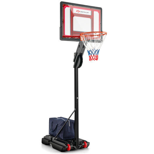 Basketball Hoop with 5-10 Feet Adjustable Height for Indoor Outdoor LuxuryLifeWay Online Store