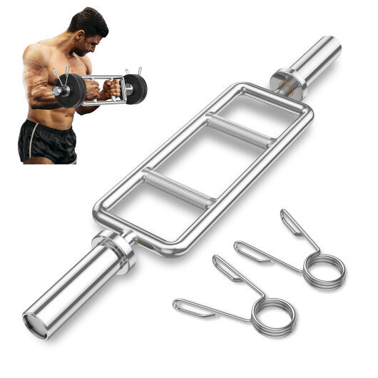 700 LBS Olympic Triceps Bar with Knurled Handles for Squats  Deadlifts  Shrugs LuxuryLifeWay Online Store