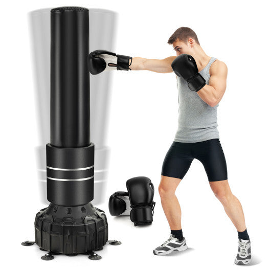 Freestanding Punching Bag 71 Inch Boxing Bag with 25 Suction Cups Gloves and Filling Base LuxuryLifeWay Online Store