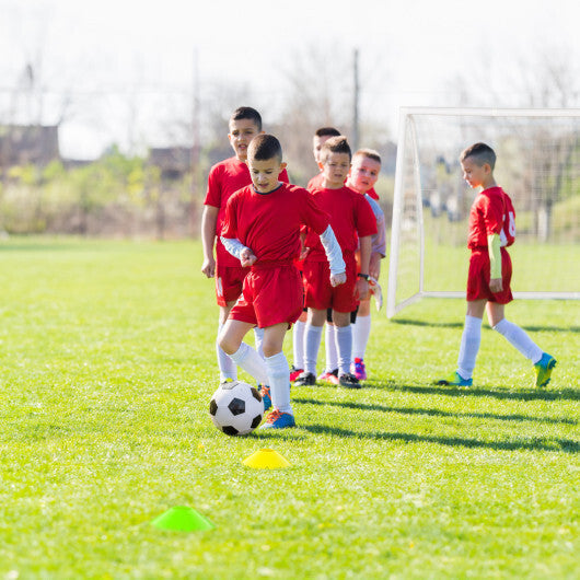 8' x 6' Soccer Goal with Ground Stakes and Soccer Cones LuxuryLifeWay Online Store