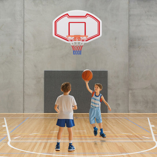Large Wall Mounted Basketball Hoop with Shatter-proof Backboard LuxuryLifeWay Online Store