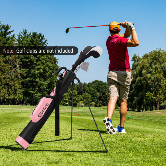 Golf Stand Bag Lightweight Golf Bag for The Driving Range-White LuxuryLifeWay Online Store