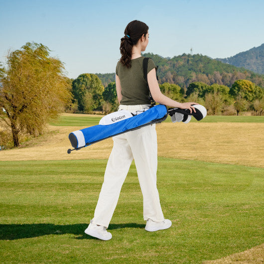 Golf Stand Bag Lightweight Golf Bag for The Driving Range-White LuxuryLifeWay Online Store