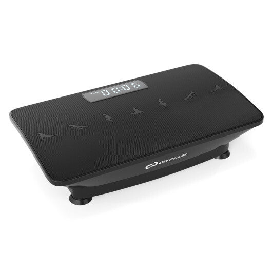 Vibration Plate Exercise Machine with Gravity Sensor for Home-Black LuxuryLifeWay Online Store