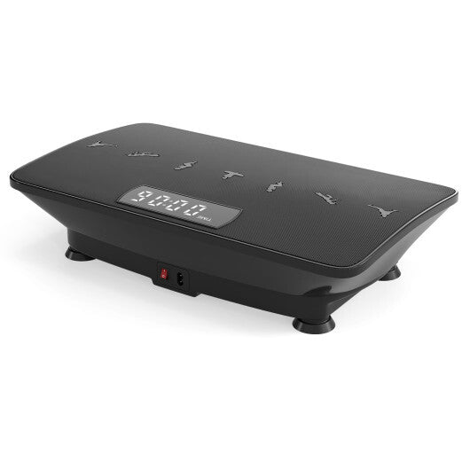 Vibration Plate Exercise Machine with Gravity Sensor for Home-Black LuxuryLifeWay Online Store