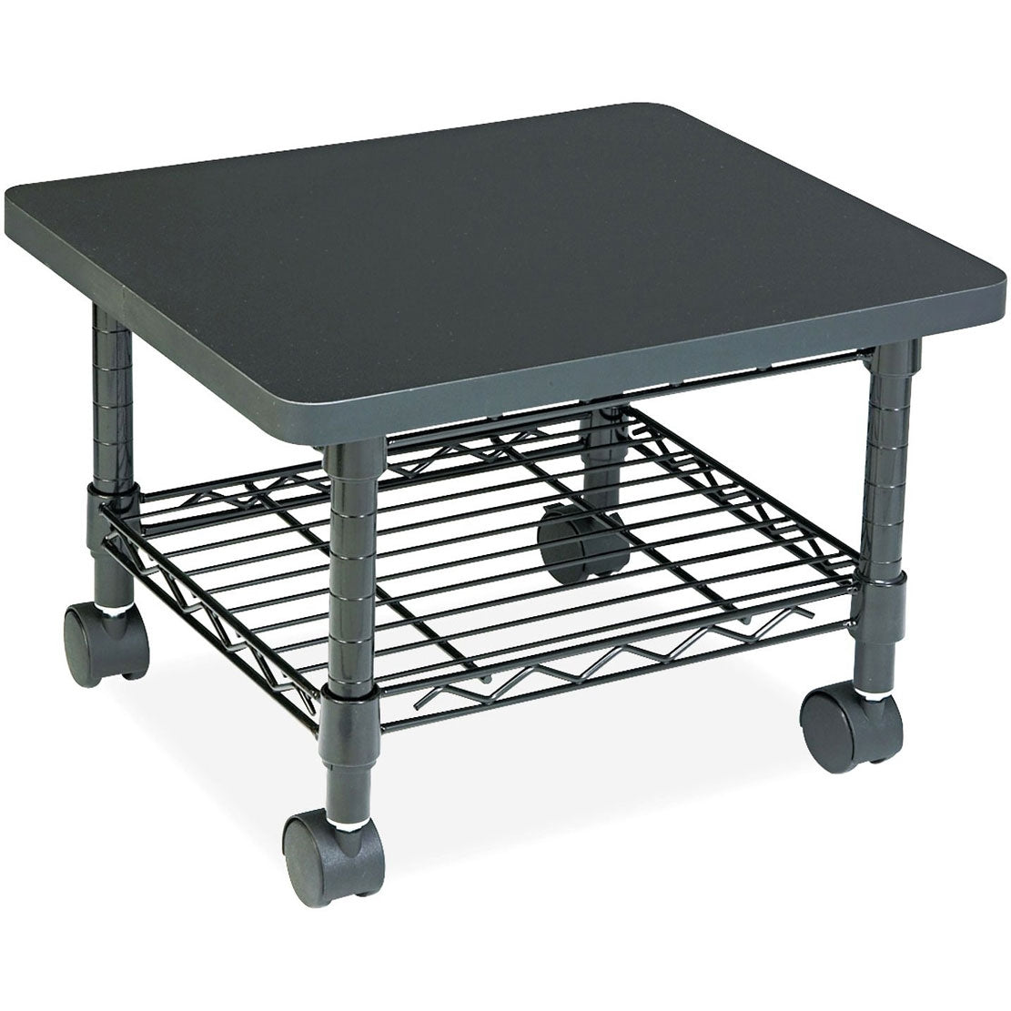 Mobile Under Desk Home Office Fax / Printer Stand Cart with Shelf LuxuryLifeWay Online Store
