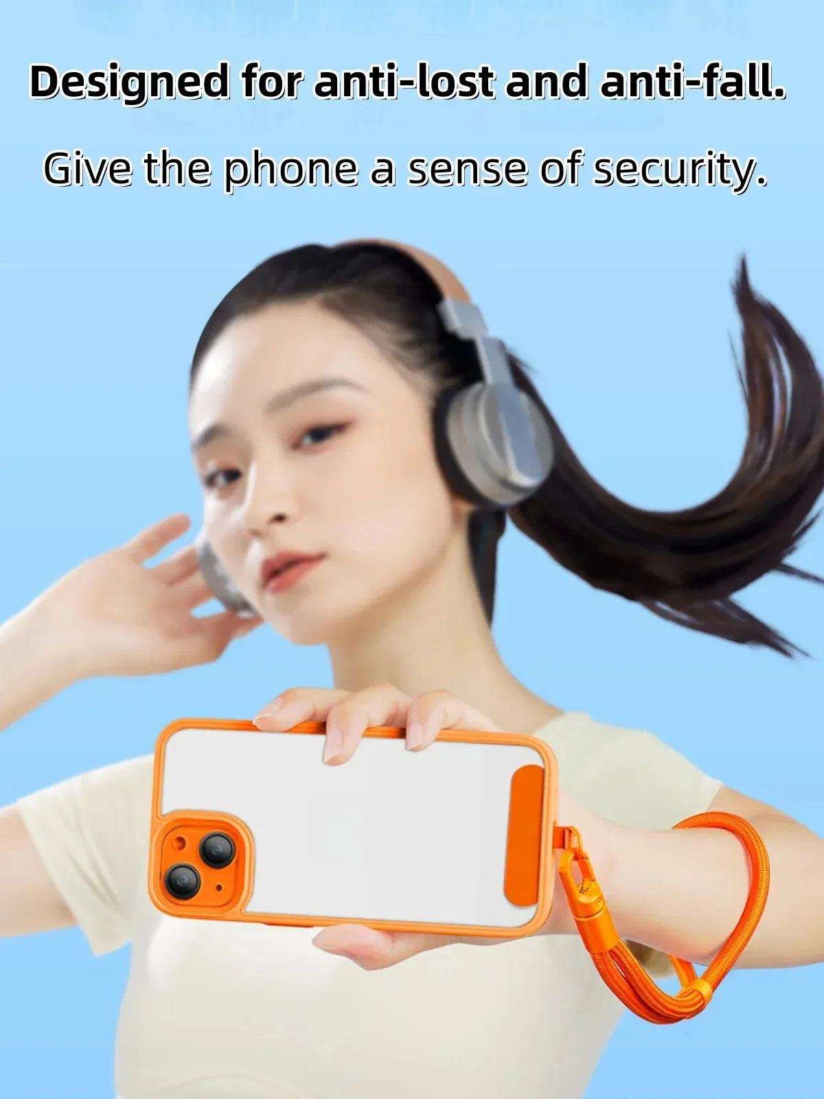 Universal Mobile Phone Anti-loss Wrist Strap Adjustable 360° Rotation Phone Self-locking Lanyard for iPhone 17 16 15 Pro Samsung Pi-Mart