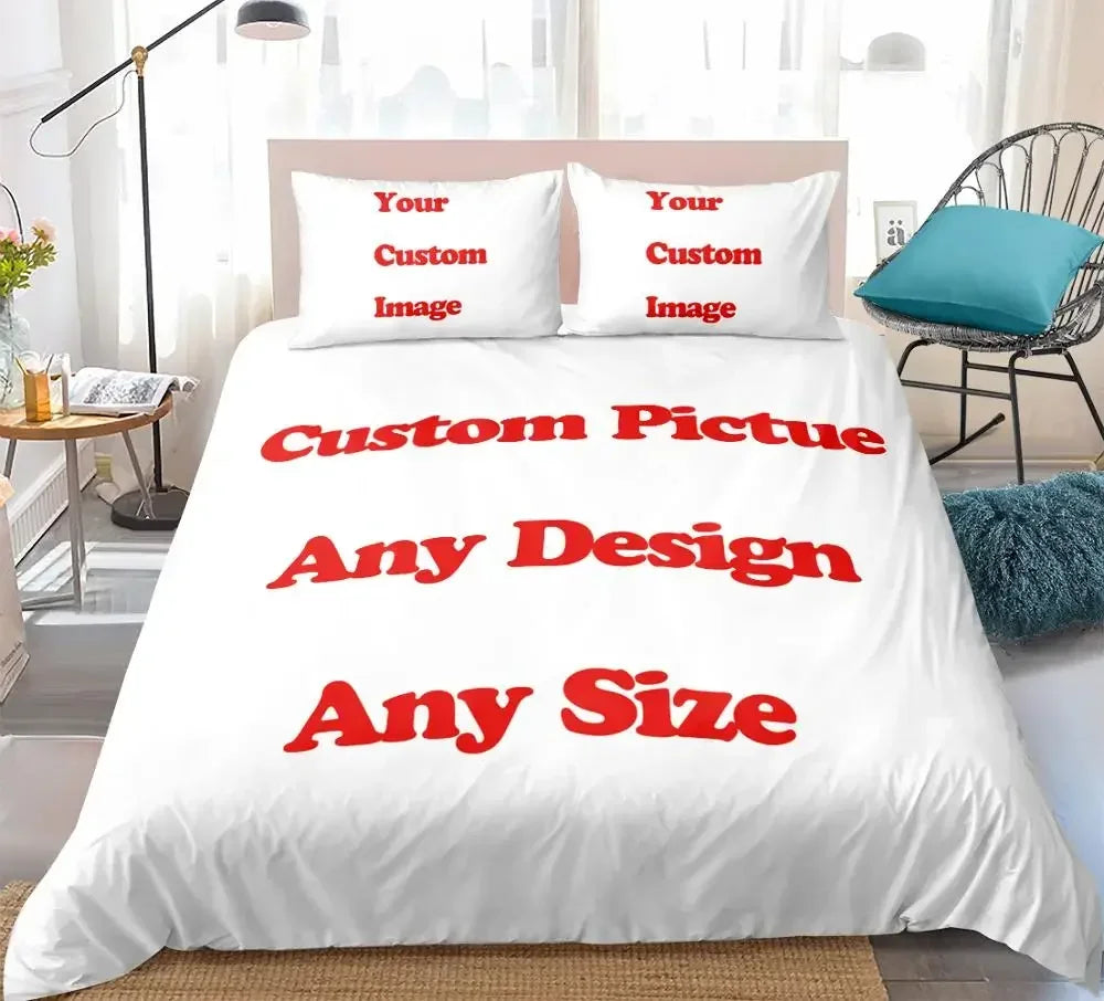 3D Hysteric-Mini Duvet Cover with Pillow Cover Bedding Set Single Double Twin Full Queen King Size Bed Set for Bedroom Decor Pi-Mart