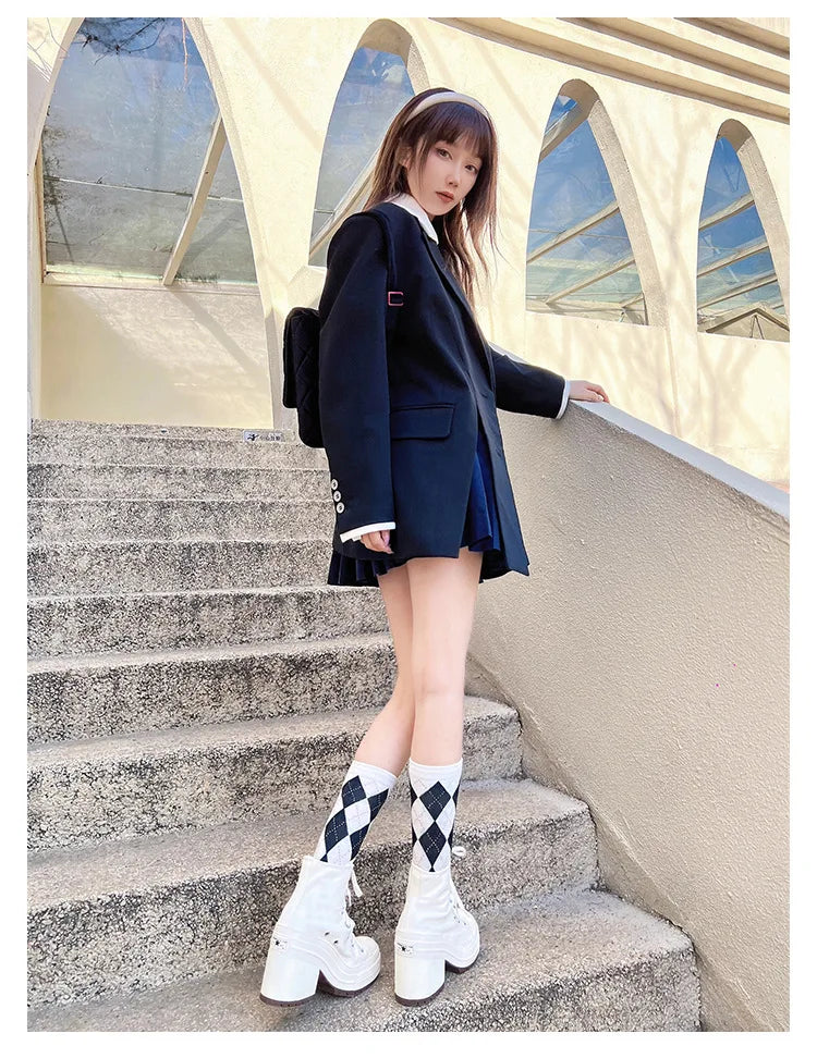 Women Platform Sneakers Canvas Shoes Personalized Luxry Heels Skateboard Lace Up Casual Fashion Outdoor Sneakers Pi-Mart