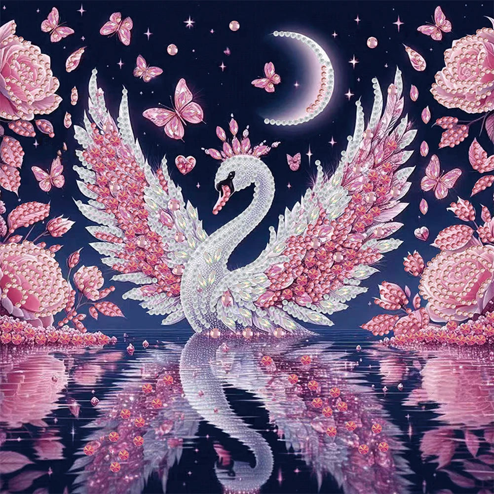 5D DIY Partial Special Shaped Drill Diamond Painting Kit Animal Decoration Pi-Mart