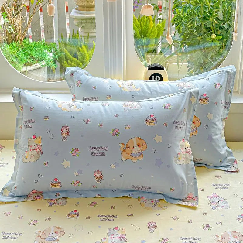 100% Cotton Bedding Set Duvet Set, Quilt Cover Pillow Sham, Wrinkle Free Machine Washable, All Season Comfort 240x220 Pi-Mart